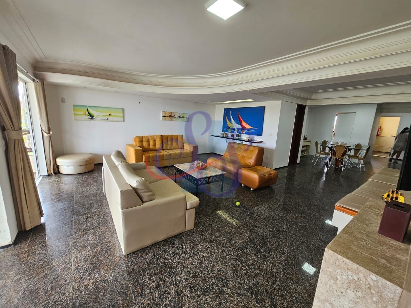 Apartamento nascente total e vista mar no Aquaville