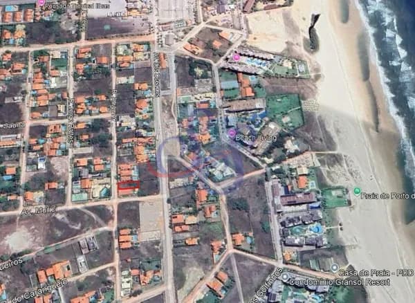 Amplo terreno de 600m² no Porto das Dunas!
