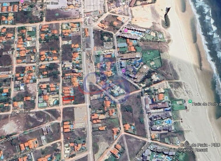 Amplo terreno de 600m² no Porto das Dunas!