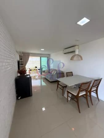 Amplo apartamento nascente e mobiliado no Porto das Dunas!