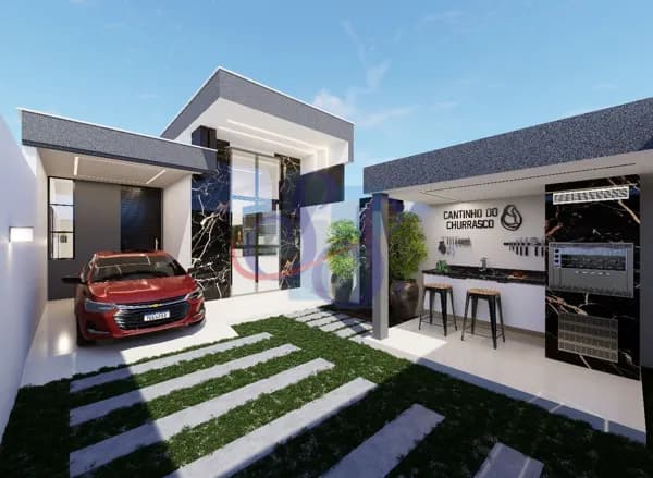 Excelente casa plana com 3 suítes em Sapiranga