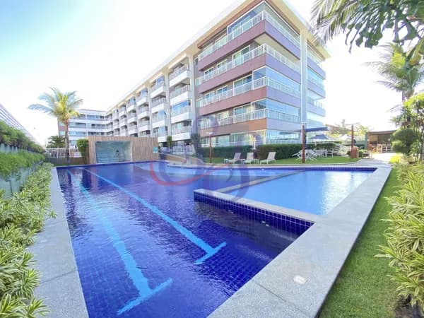 Apartamento térreo e mobiliado - Porto das Dunas