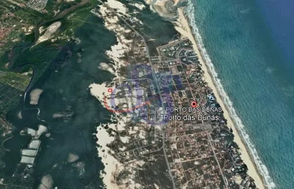 Terreno no Porto das Dunas com 2.500m² em localização privilegiada