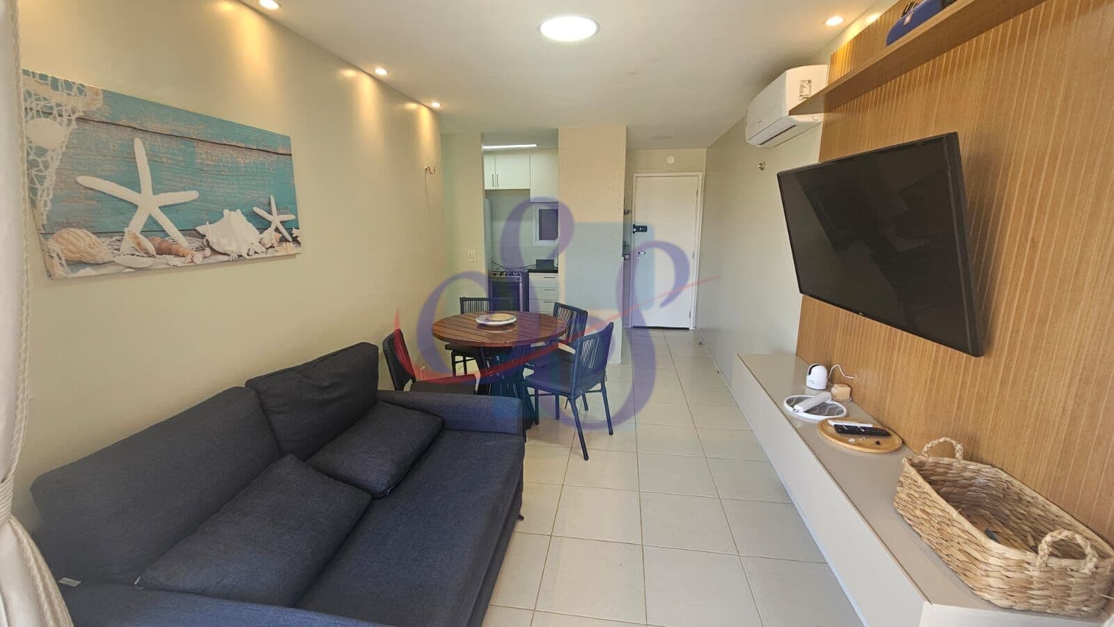 Apartamento no Wellness Resort com 2 quartos! Porto das Dunas.