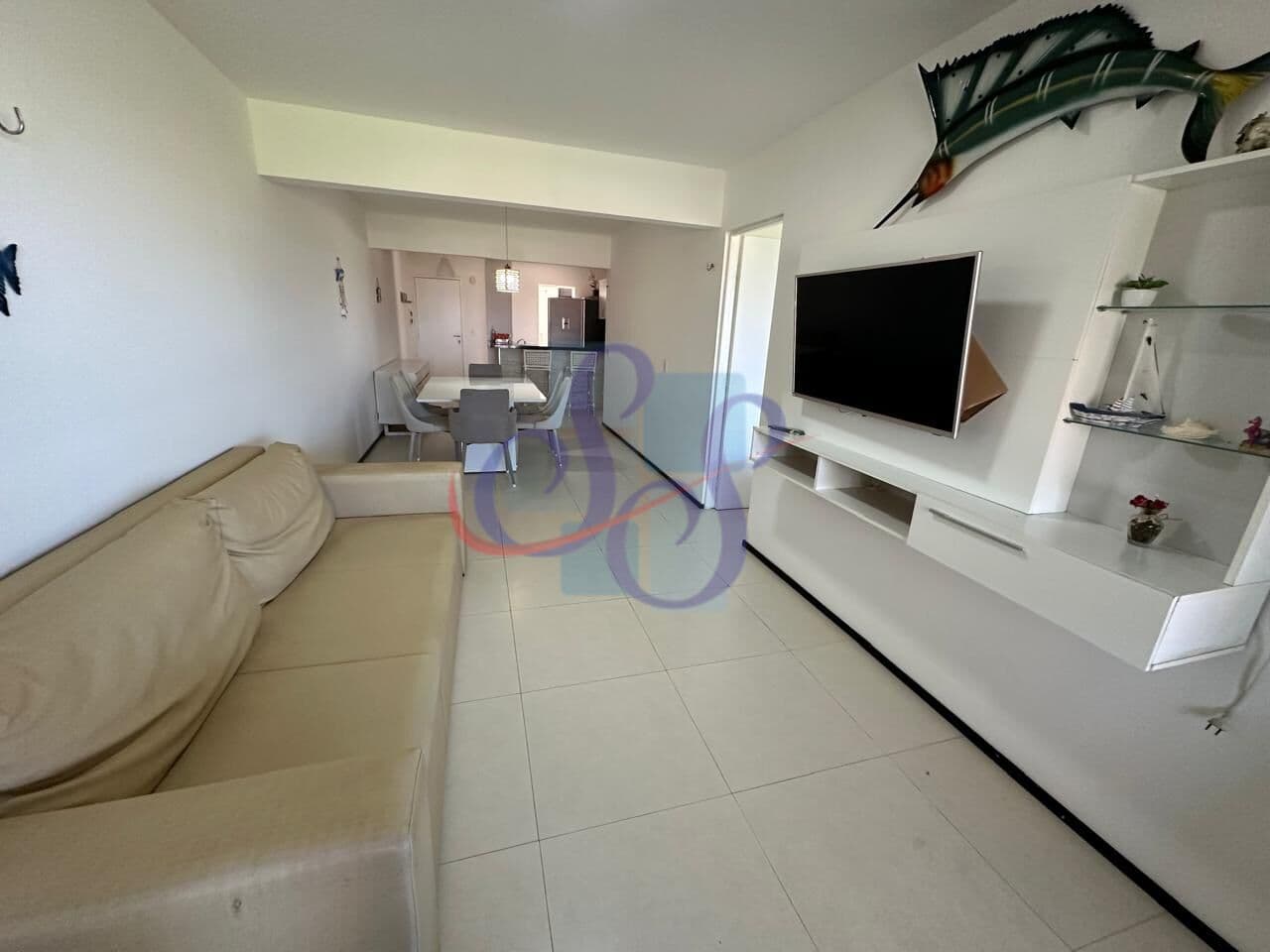 Apartamento mobiliado, nascente e vista mar no Aquaville Resort