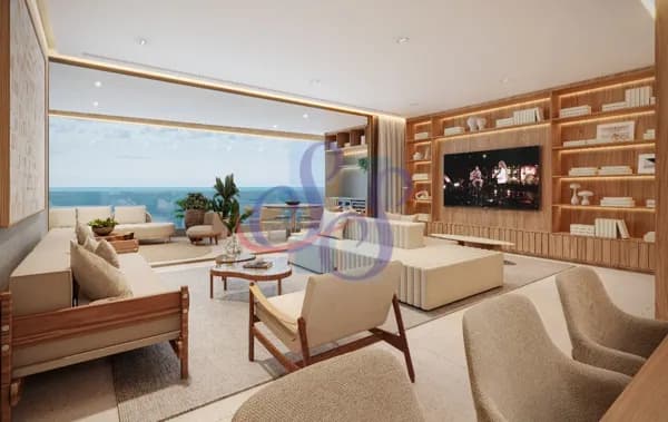 Apartamento de alto padrão na Avenida Beira Mar – Lazer completo