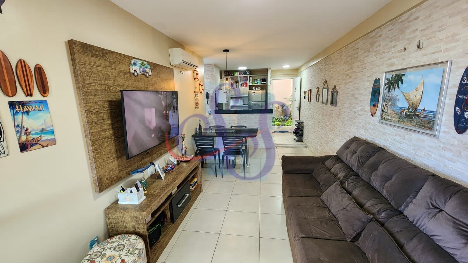 Apartamento mobiliado no Mediterranée com 2 suítes - Porto das Dunas