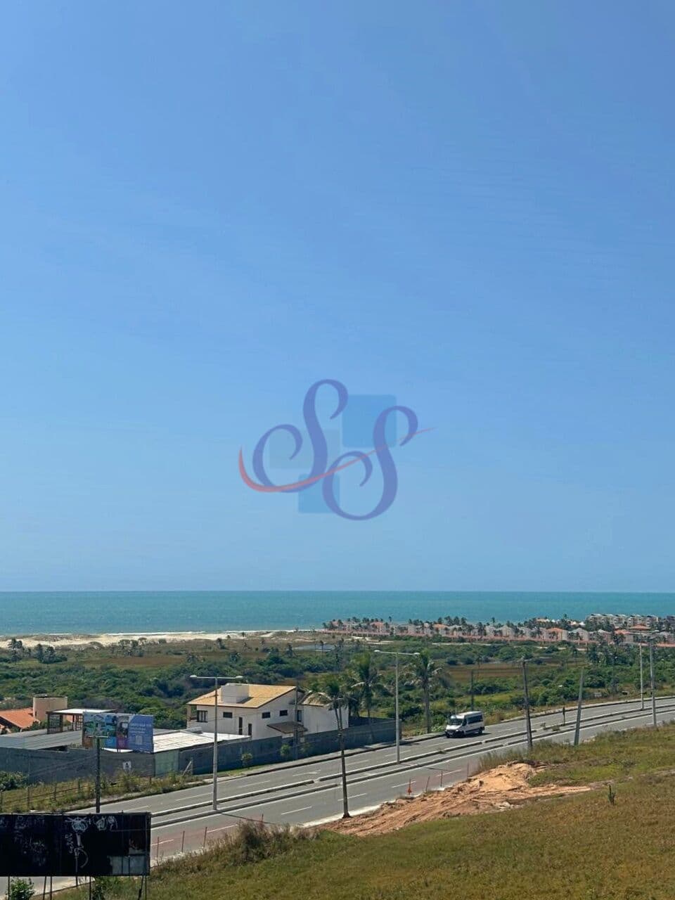 Apartamento mobiliado e com linda vista mar no Porto das Dunas!