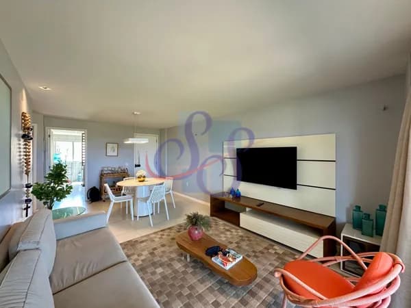 Apartamento nascente e mobiliado no Golf Ville - Porto das Dunas.