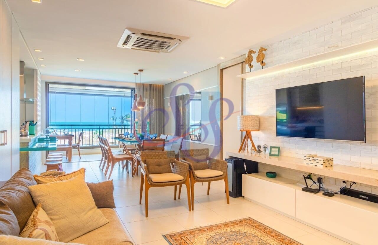 Apartamento de alto padrão com vista deslumbrante para o mar – Porto das Dunas