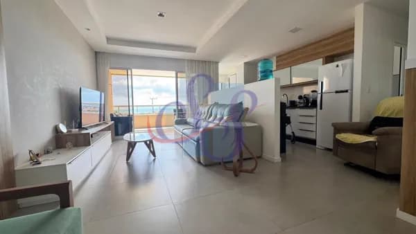 Apartamento nascente e com vista mar no Porto das Dunas.