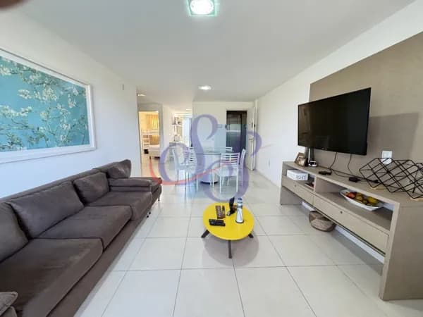 Amplo apartamento nascente no Porto das Dunas - Golf Ville