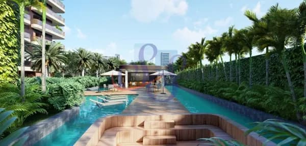 Apartamento com 4 suítes e varanda gourmet em Meireles - Monte Roraima