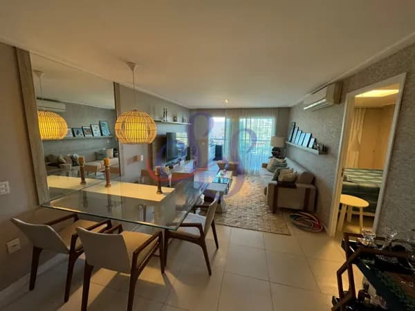 Belíssimo apartamento nascente e mobiliado no Golf Ville - Porto das Dunas.