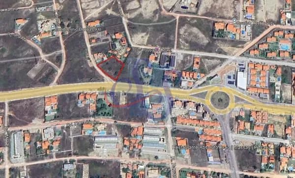 Terreno amplo e nascente em Porto das Dunas 2.633,27m²