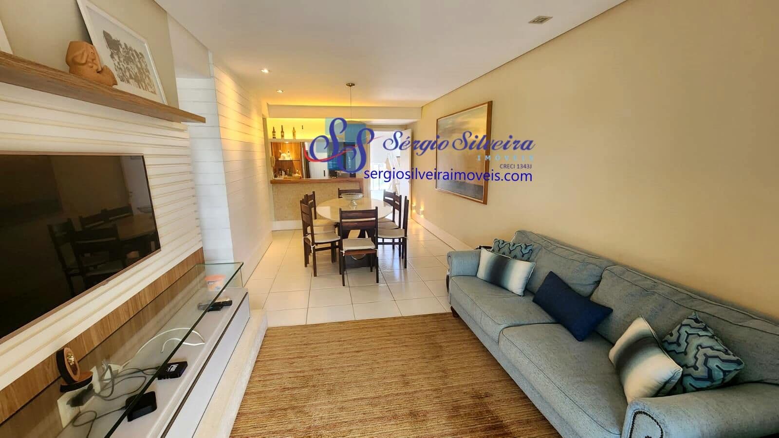 Apartamento nascente, vista para o mar e mobiliado no Porto das Dunas
