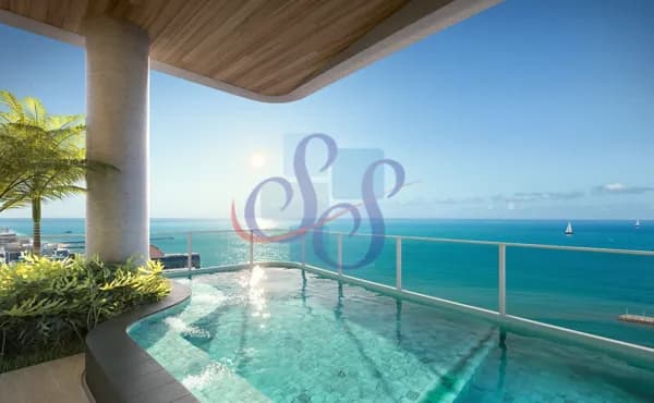 Luxuoso apartamento no Meireles com 4 suítes