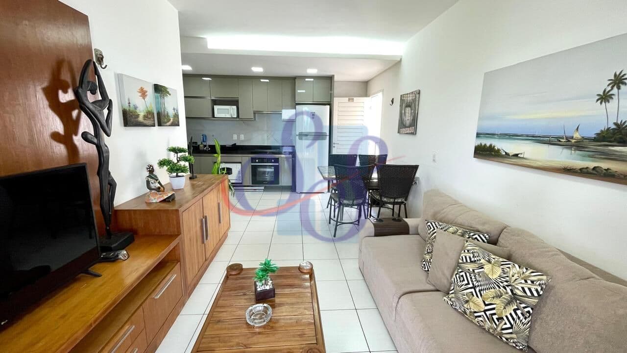 Apartamento porteira fechada no Beach Living - Porto das Dunas.
