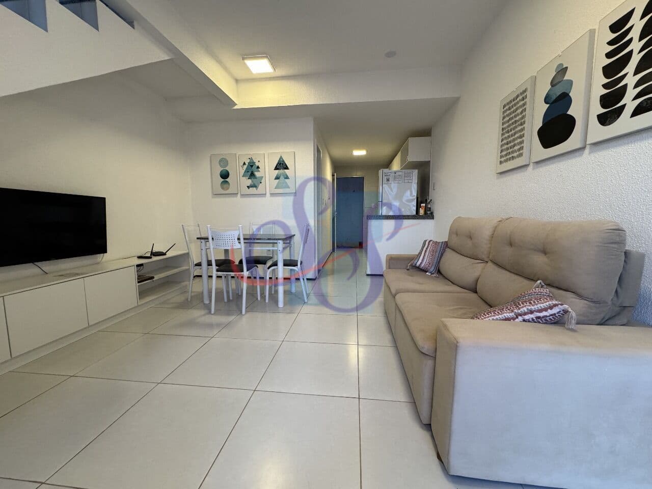 Casa com 3 quartos e vista mar no Porto das Dunas.