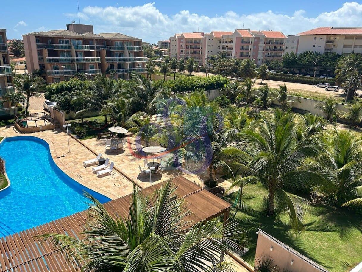 Cobertura nascente e mobiliada no Palm Beach - Porto das Dunas