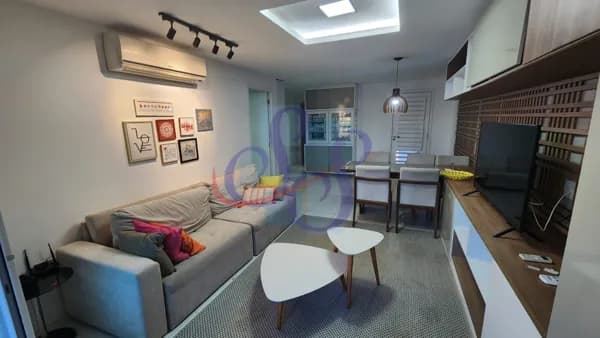 Belíssimo apartamento nascente e mobiliado no Porto das Dunas