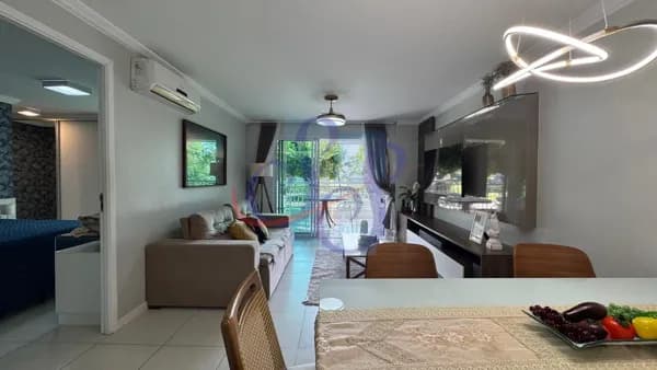 Apartamento térreo para locação no Golf Ville - Porto das Dunas.