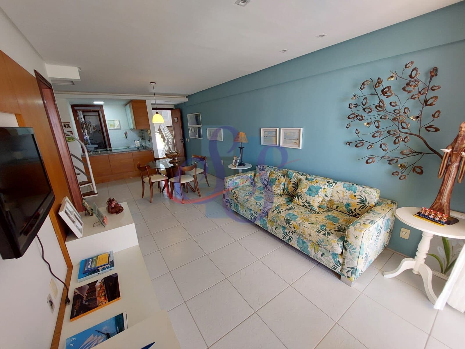 Linda cobertura duplex vista mar no Portamaris Resort