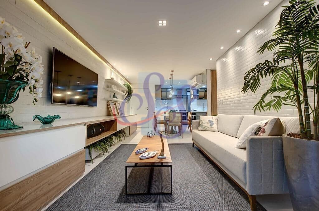 Lindo apartamento térreo no Porto das Dunas com 3 dormitórios