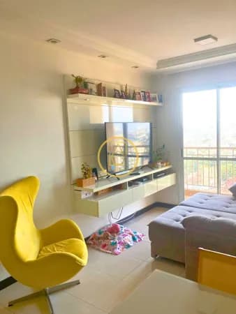 Encante-se com este Espaçoso Apartamento de 65m² com Sacada e Lazer Completo no Condomínio