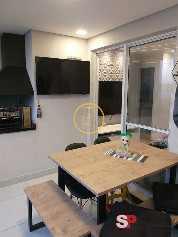 Apartamento com Varanda Gourmet