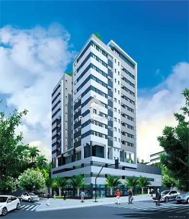 Charmoso Apartamento 1 Quarto, Suíte, 39,59m², Varanda, Lazer no Rooftop, na conveniência doBarro Preto