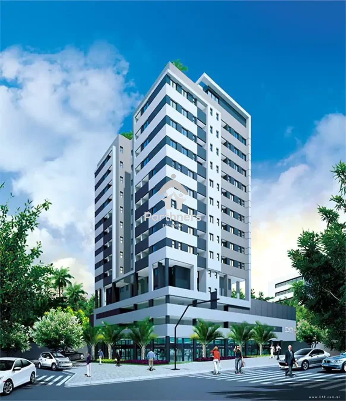 Charmoso Apartamento 1 Quarto, Suíte, 39,59m², Varanda, Lazer no Rooftop, na conveniência doBarro Preto