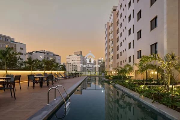 Charmoso Apartamento 2 Quartos, 2 Suítes, Lavabo, 64 m2, Lazer e Gourmet no Prédio, no Buritis