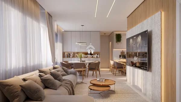 Exclusivo Apartamento, 4 Quartos, 2 Suítes e 2 Semi-suítes, 136,72 m2, Lazer e Gourmet Sofisticados no Prédio, no Cruzeiro/Sion