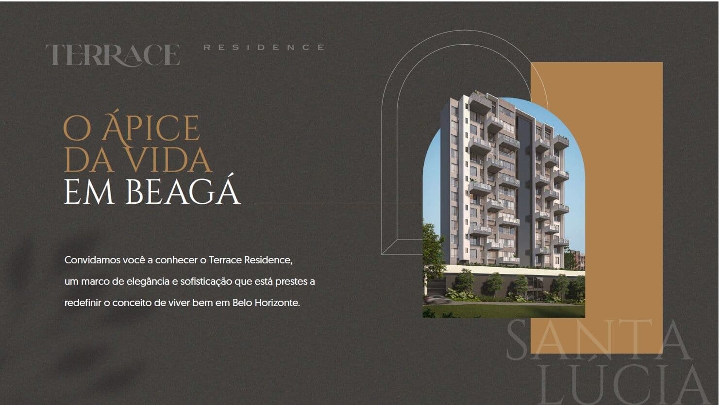 No Santa Lúcia/BH, Apartamentos de 3 e 4 quartos - 112 a 157m² – Em construção, entrega em 2024.