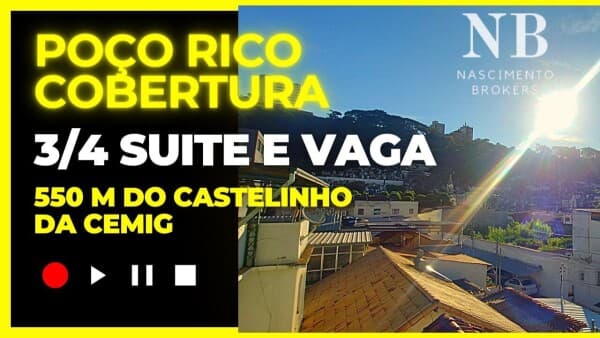 Casa Sobrado em Poço Rico, Juiz de Fora/MG