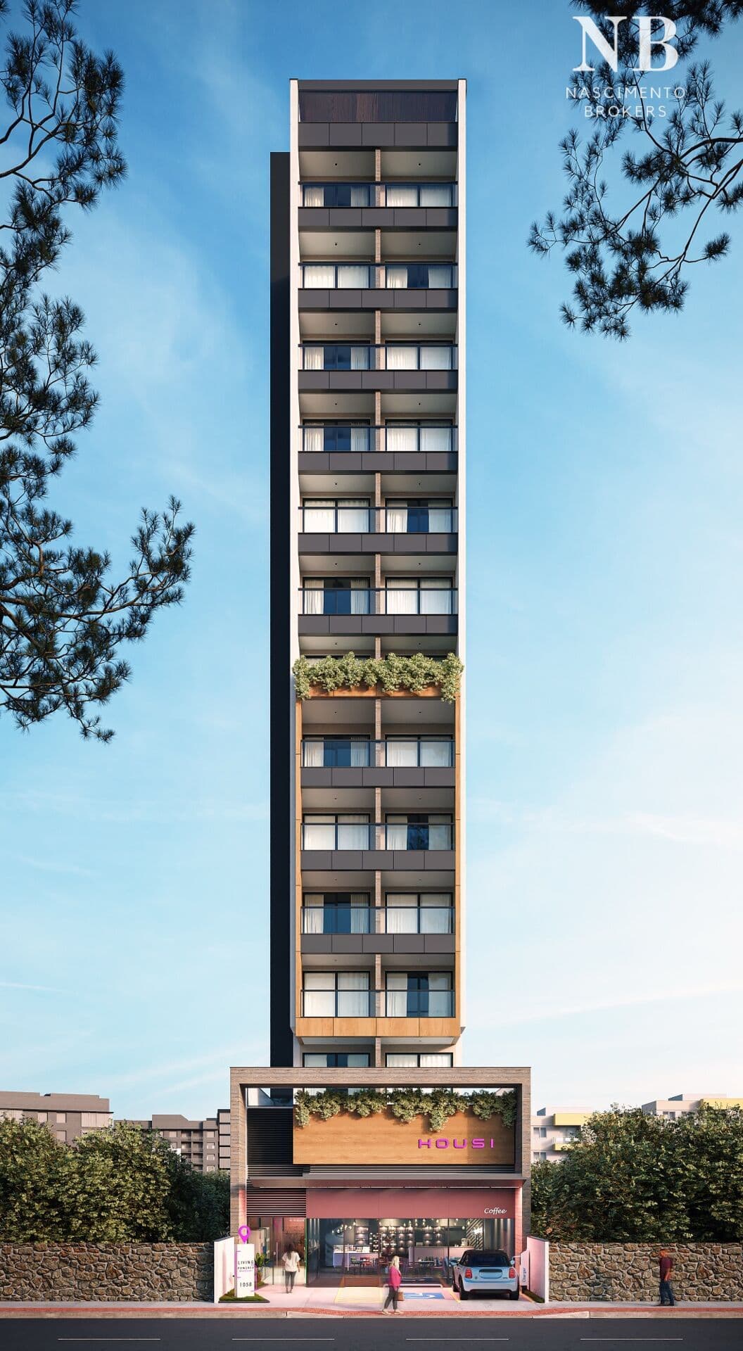Apartamento Studio em Centro, Juiz de Fora/MG