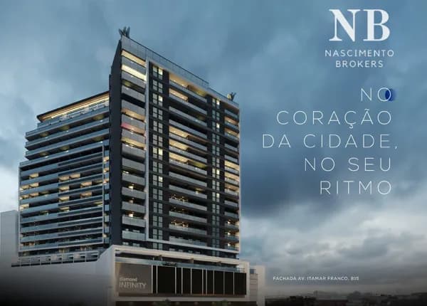 Apartamento com 2 Quartos e 1 banheiro à Venda, 43 m² por R$ 349.900
