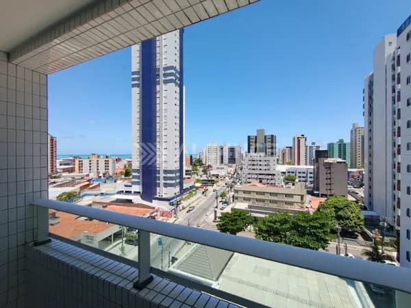 Apto - 1 Quarto - 37,36 m² -Tambaú, João Pessoa/PB