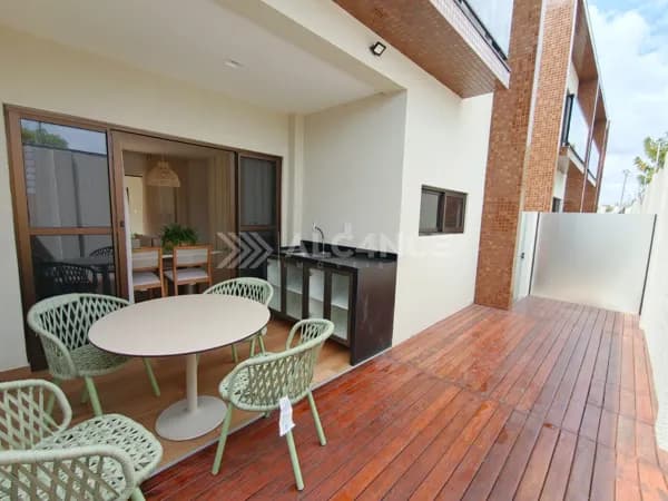 Casa - 3 Quartos - 1 Suíte - 100,70 m² - Ponta de Campina, Cabedelo/PB
