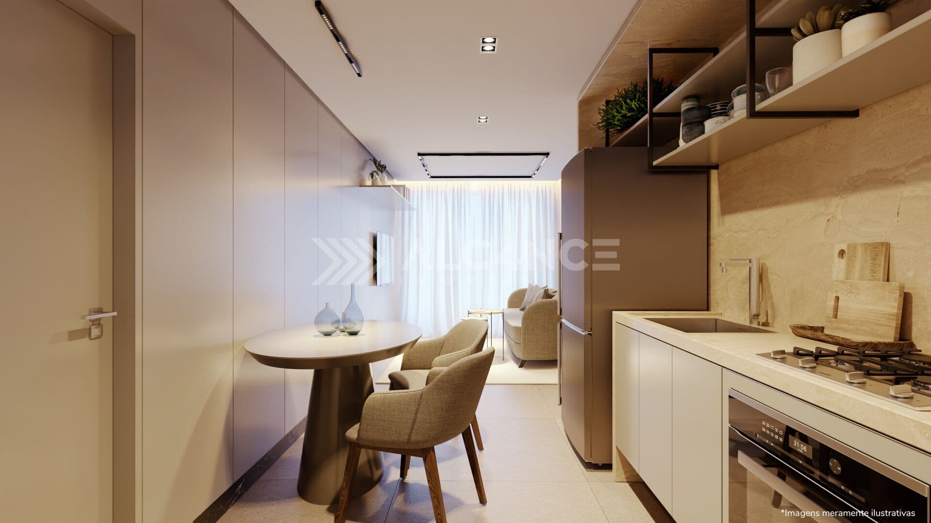 Studio - 24,66 m² - Jardim Oceania, João Pessoa/PB