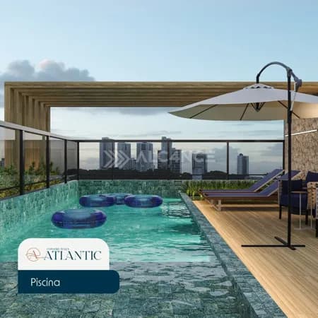 Apto - 2 Quartos - 1 Suíte - 53,07 m² - Intermares, Cabedelo/PB