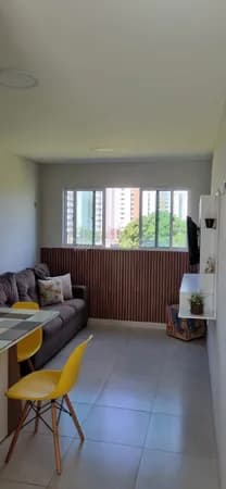 Apto - 2 Quartos - 1 Suíte - 56 m² - Ponta de Campina, Cabedelo/PB