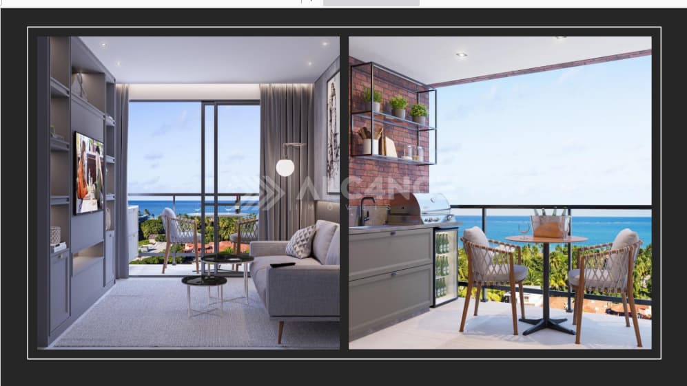 Apto - 2 Quartos - 1 Suíte - 53,46 m² - Formosa, Cabedelo/PB.