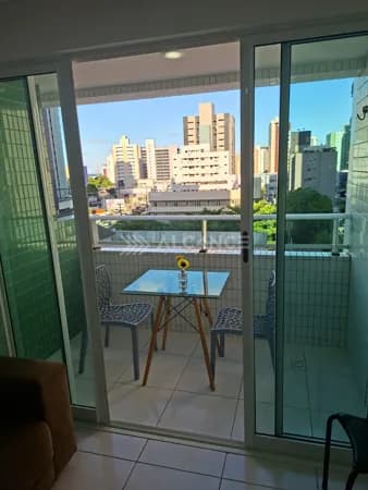 Apto - 1 Quarto - 37,36 m² -Tambaú, João Pessoa/PB