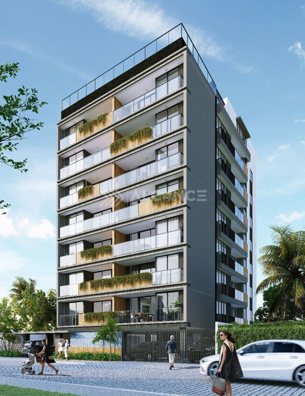 Apto - 2 Quartos - 1 Suíte - 61,38 m² - Camboinha, Cabedelo/PB