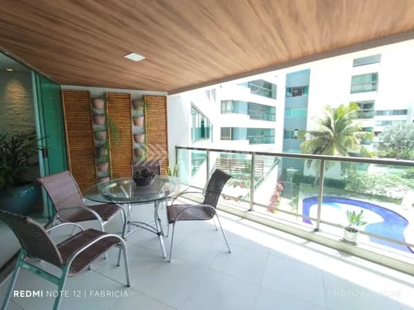 Apto Alto Padrão - 03 Quartos - 03 Suítes - 222,20m² - Ponta de Campina, Cabedelo/PB
