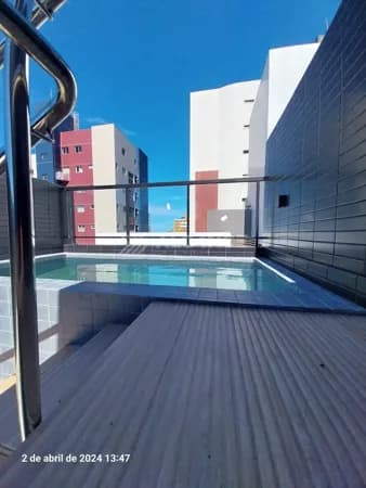 Cobertura Duplex - 3 Quartos - 1 Suíte - 112,13 m² - Intermares, Cabedelo/PB