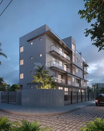 Apto - 3 Quartos - 1 Suíte - 77,29m² - Manaíra, João Pessoa/PB