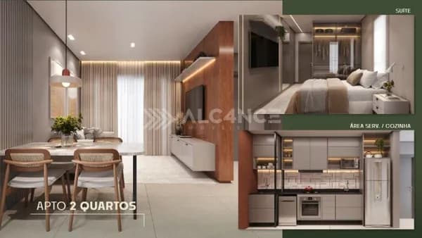 Apto Studio - 23,02 m² - Intermares, Cabedelo/PB.
